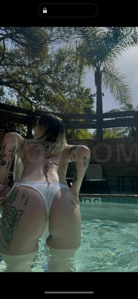 Petite Tatted Blonde
